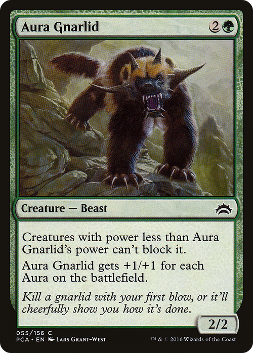 Aura Gnarlid (PCA-055) - Planechase Anthology
