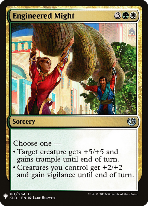 Engineered Might (LIST-KLD-181) - The List