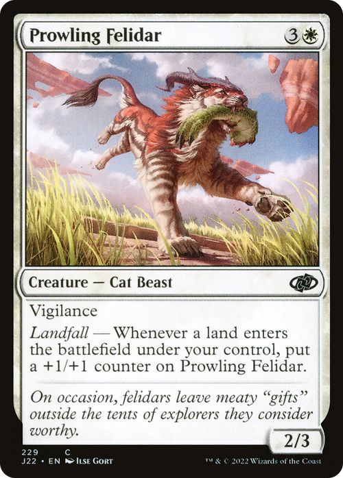 Prowling Felidar (J22-229) - Jumpstart 2022