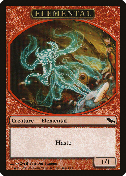 Elemental Token (4) (SHM-004) - Shadowmoor Tokens
