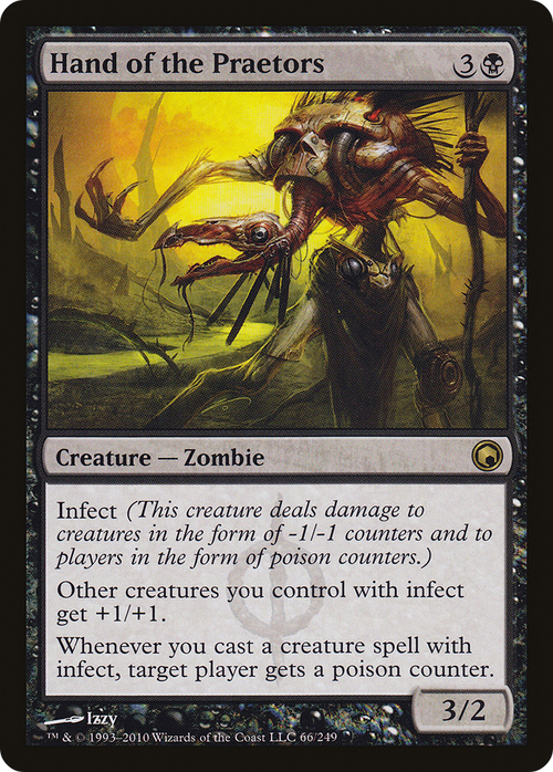 Hand of the Praetors (SOM-066) - Scars of Mirrodin Foil