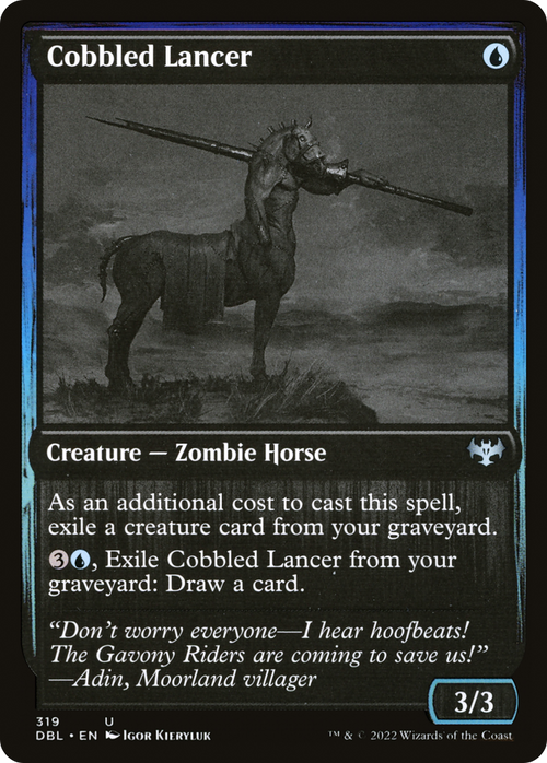 Cobbled Lancer (DBL-319) - Innistrad: Double Feature