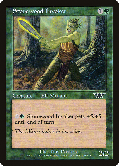 Stonewood Invoker (LGN-139) - Legions Foil