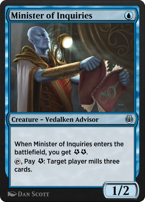 Minister of Inquiries (KLR-058) - Kaladesh Remastered