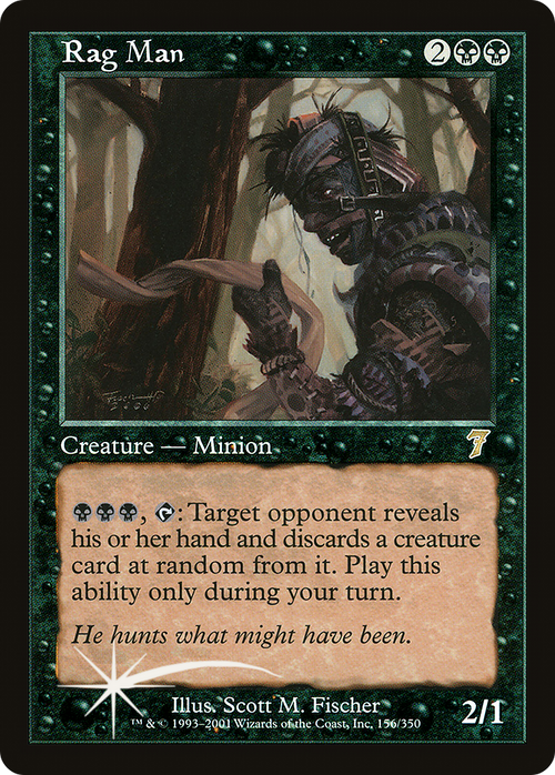 Rag Man (7ED-156) - 7th Edition