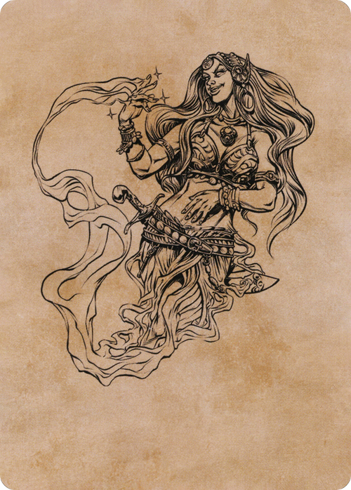 Djinni Windseer // Djinni Windseer (AAFR-074) - Adventures in the Forgotten Realms Art Series (Borderless)