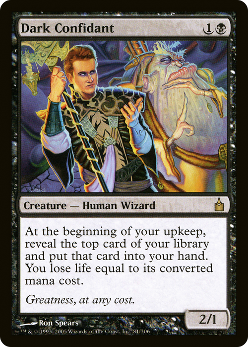 Dark Confidant (RAV-081) - Ravnica: City of Guilds