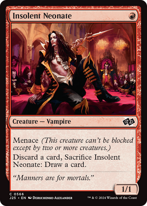 Insolent Neonate (J25-566) - Foundations Jumpstart