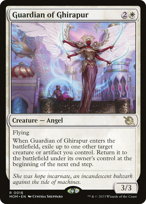 Guardian of Ghirapur (MOM-016) - March of the Machine Foil