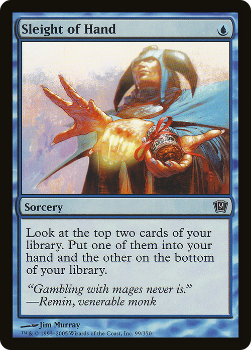 Sleight of Hand (9ED-099) - 9th Edition