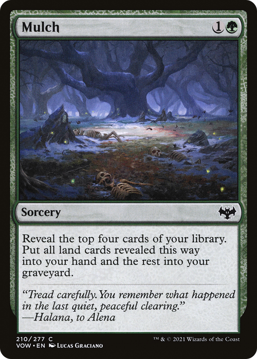 Mulch (VOW-210) - Innistrad: Crimson Vow Foil