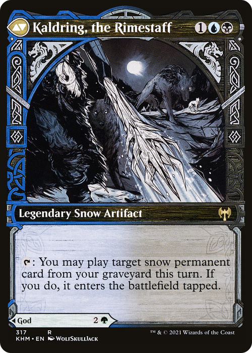 Jorn, God of Winter (Showcase) (KHM-317) - Kaldheim: (Showcase)