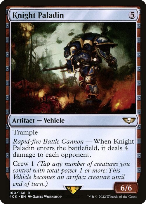 Knight Paladin (40K-160) - Warhammer 40,000 Commander