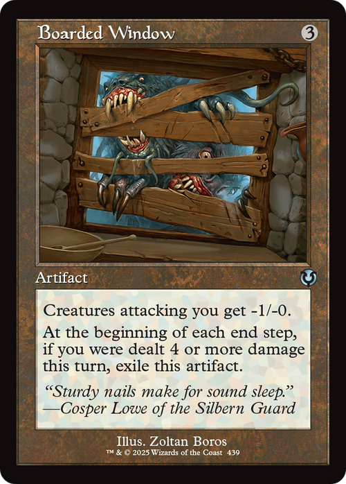 Boarded Window (Retro Frame) (INR-439) - Innistrad Remastered