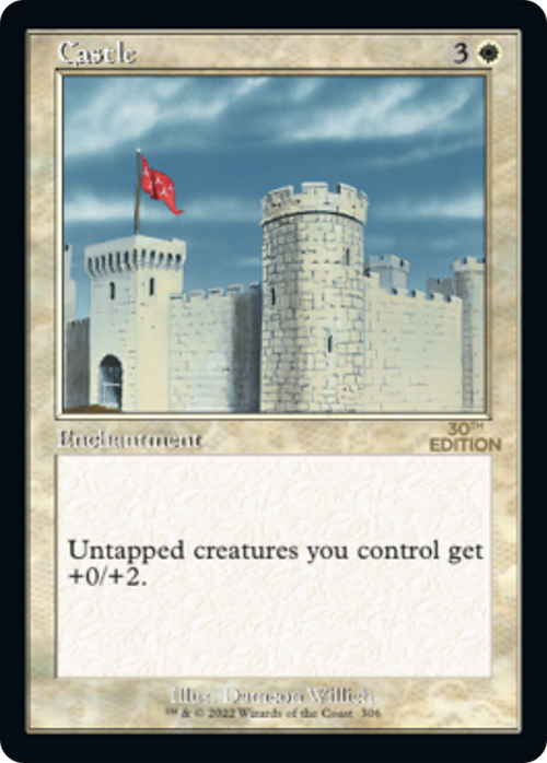 Castle (Retro Frame) (30A-306) - 30th Anniversary Edition