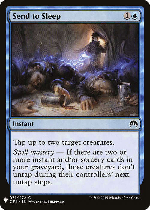 Send to Sleep (LIST-ORI-71) - The List