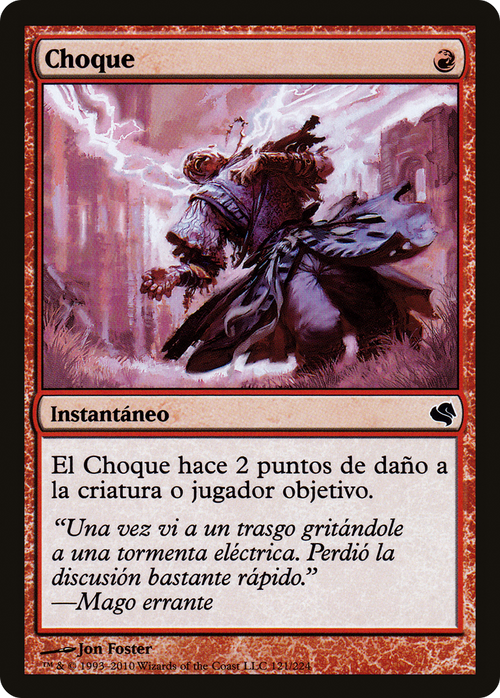 Shock (Spanish) - "Choque" (PS11-121) - Salvat 2011