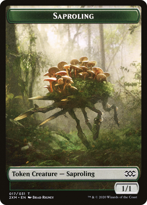 Saproling (T2XM-017) - Double Masters Tokens