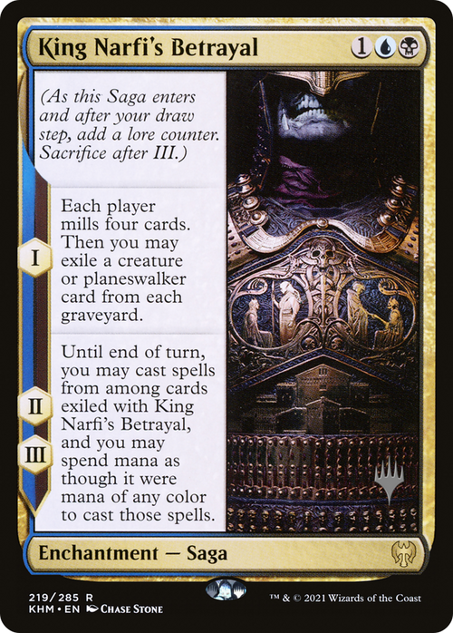 King Narfi's Betrayal (PPKHM-219P) - Kaldheim Promos