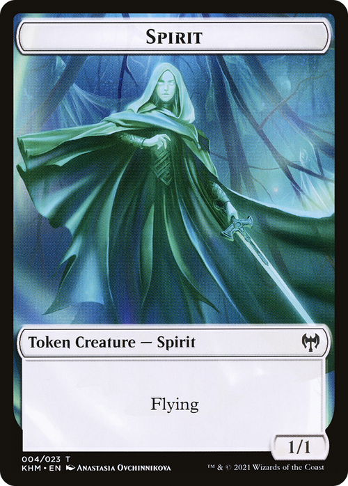 Spirit (TKHM-004) - Kaldheim Tokens Foil