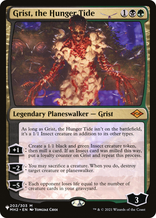 Grist, the Hunger Tide (LIST-202/303) - The List