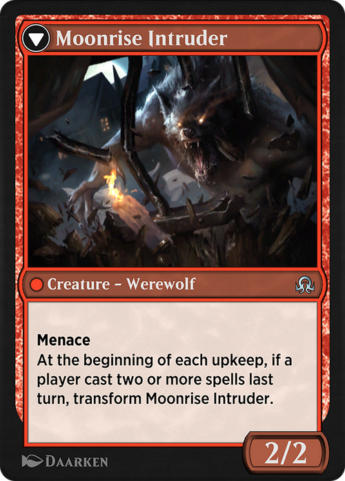 Village Messenger // Moonrise Intruder (SIR-184) - Shadows over Innistrad Remastered