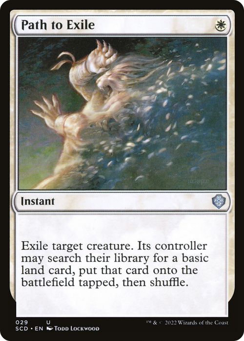 Path to Exile (SCD-029) - Starter Commander Decks