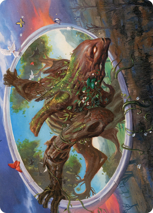 Gaea's Will // Gaea's Will (AMH2-038) - Modern Horizons 2 Art Series (Borderless)