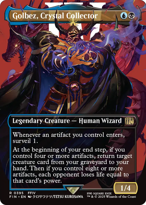 Golbez, Crystal Collector (Borderless) (FIN-395) - FINAL FANTASY