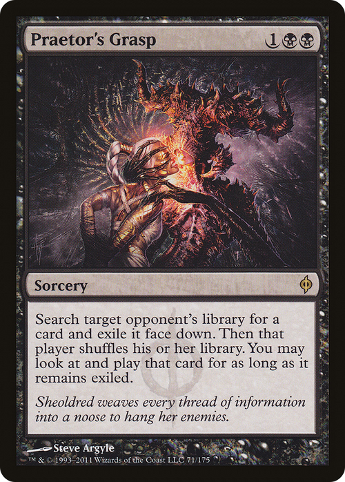 Praetor's Grasp (NPH-071) - New Phyrexia