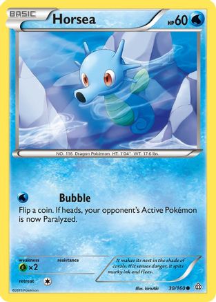 Horsea  XY  Primal Clash - Common