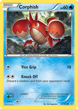 Corphish  XY  Primal Clash - Common