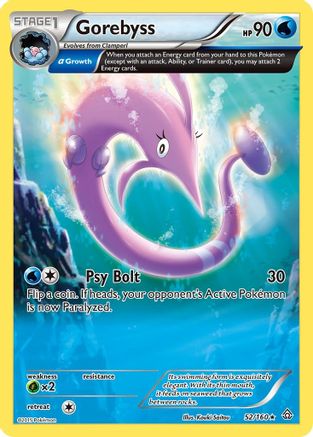 Gorebyss (Alpha) 052  XY  Primal Clash - Rare