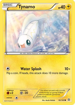 Tynamo/160  XY  Primal Clash - Common