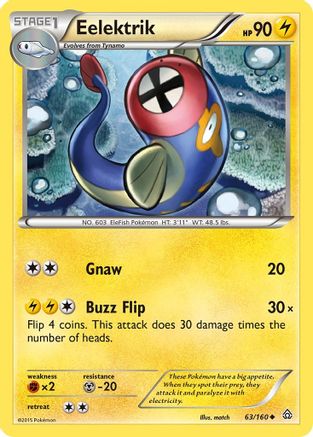 Eelektrik  XY  Primal Clash - Uncommon