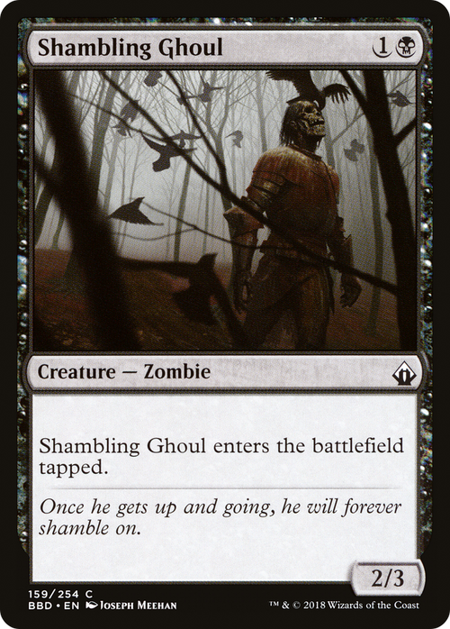 Shambling Ghoul (BBD-159) - Battlebond Foil
