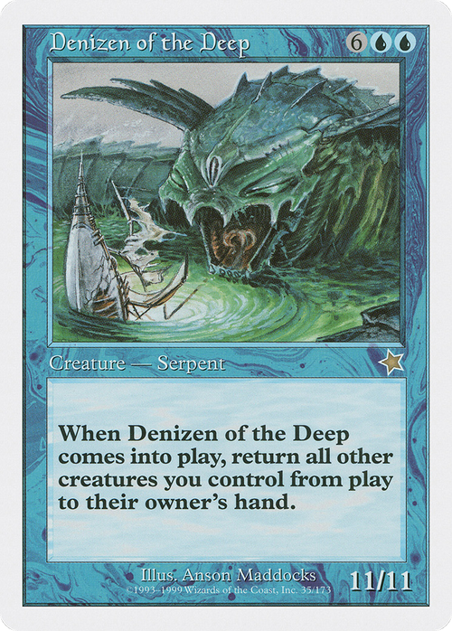 Denizen of the Deep (S99-035) - Starter 1999