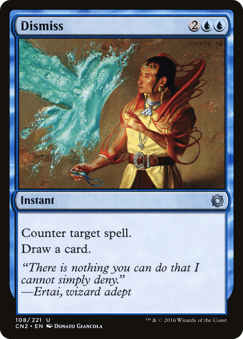 Dismiss (CN2-108) - Conspiracy: Take the Crown Foil