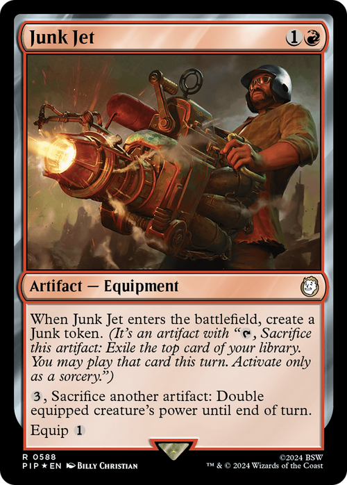 Junk Jet (Surge Foil) (PIP-588) - Fallout Foil