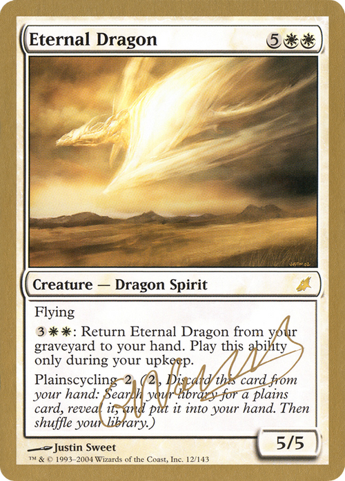 Eternal Dragon - 2004 Gabriel Nassif (SCG) (WCD-GN12A) - World Championship Decks 2004