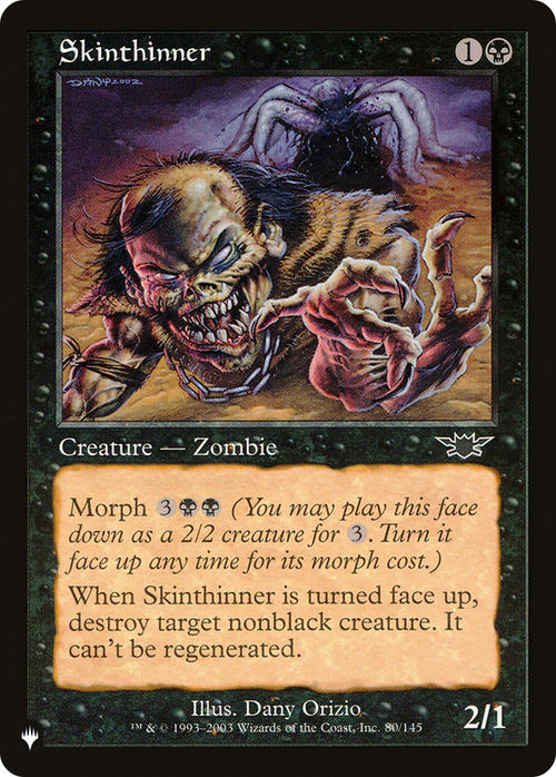 Skinthinner (LIST-LGN-80) - The List