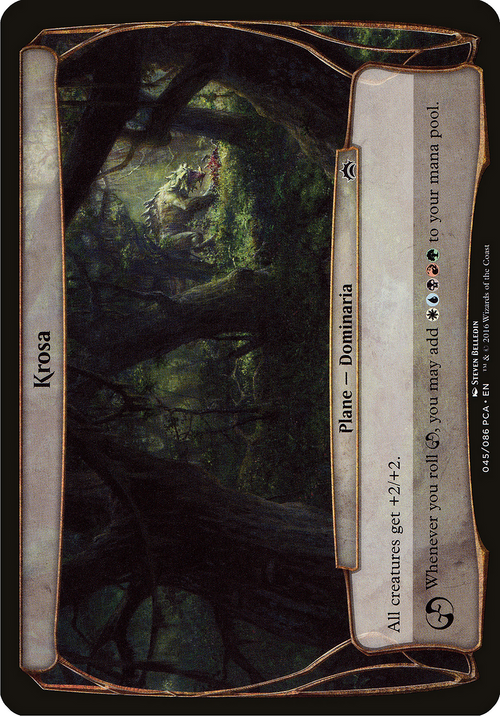 Krosa (Planechase Anthology) (OVER-045) - Planechase Anthology Planes