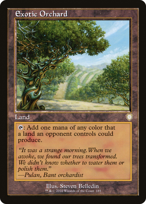 Exotic Orchard (Retro Frame) (BRC-185) - The Brothers' War Commander