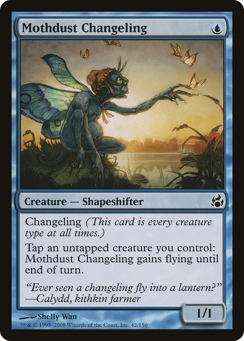 Mothdust Changeling (MOR-042) - Morningtide Foil