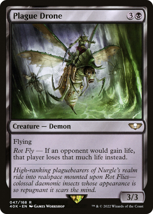 Plague Drone (40K-047) - Warhammer 40,000 Commander