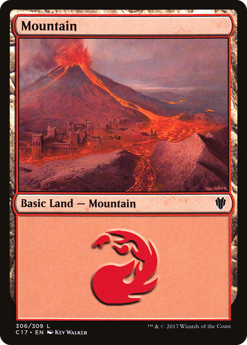 Mountain (306) (C17-306) - Commander 2017