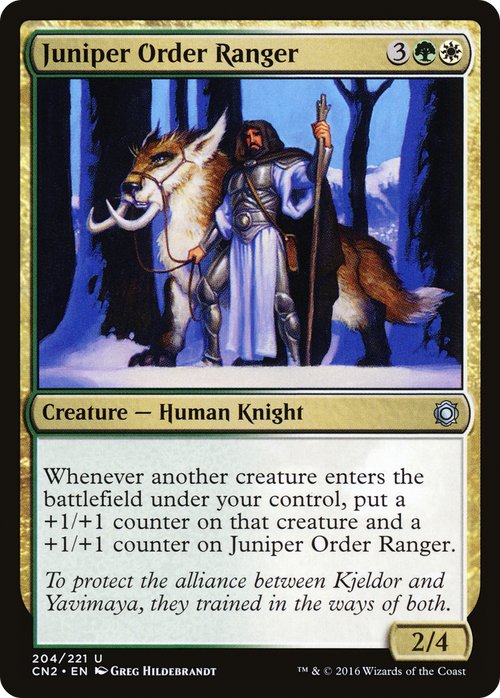 Juniper Order Ranger (CN2-204) - Conspiracy: Take the Crown Foil