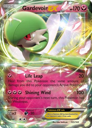 Gardevoir EX 105  - Holofoil XY  Primal Clash - Ultra Rare