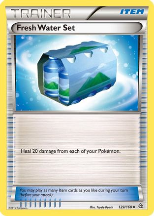 Fresh Water Set  - Reverse Holofoil XY  Primal Clash - Uncommon