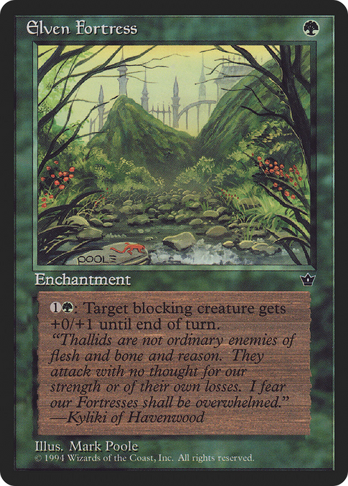 Elven Fortress (Poole) (FEM-) - Fallen Empires